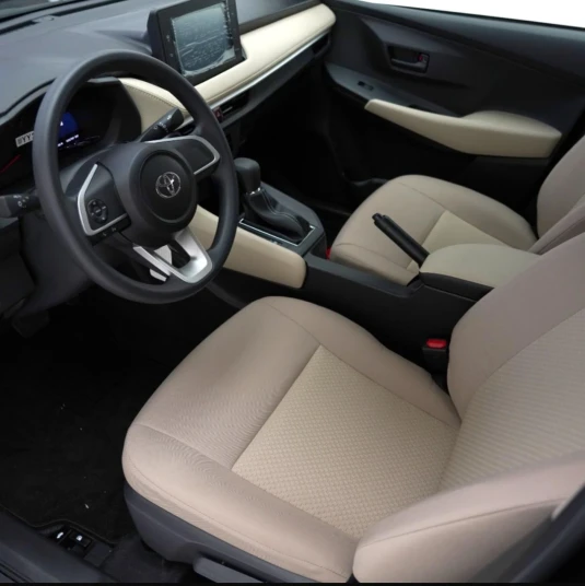 Toyota Yaris Sedan 2024 BLACK RENTAL IN DUBAI - undefined
